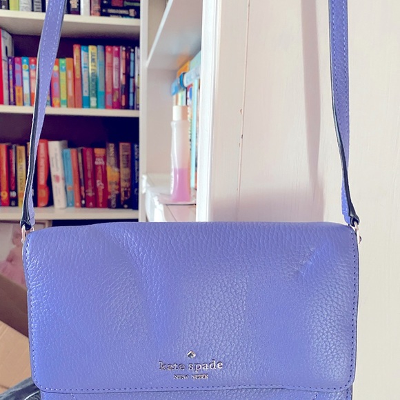 COPY - BRAND NEW PURPLE KATE SPADE CROSSBODY!! - Picture 1 of 14